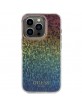 Guess iPhone 15 Pro Hülle Case Cover Faceted Mirror Disco Multicolor