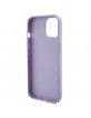 Guess iPhone 15 Hülle Case Cover Sequin Script Metal Violet