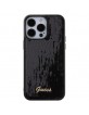 Guess iPhone 15 Pro Max Case Cover Sequin Script Metal Black