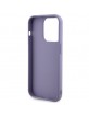 Guess iPhone 15 Pro Max Hülle Case Cover Sequin Script Metal Violet
