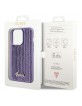 Guess iPhone 15 Pro Max Case Cover Sequin Script Metal Purple