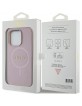 Guess iPhone 15 Pro Max Case Cover MagSafe Saffiano Pink
