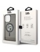 Karl Lagerfeld iPhone 15 Pro Max Case Magsafe Karl Choupette Glitter Black