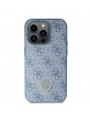 Guess iPhone 14 Pro Max Case Cover 4G Logo Strap Chain Blue