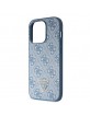 Guess iPhone 14 Pro Max Case Cover 4G Logo Strap Chain Blue