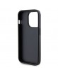 Guess iPhone 15 Pro Case Cover 4G Rhinestone Diamond Logo Black