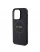 Guess iPhone 15 Pro Case Cover MagSafe Saffiano Black