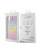 Guess iPhone 15 Plus Case Cover Iridescent MagSafe Pink