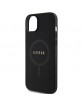Guess iPhone 15 Plus Case Cover MagSafe Saffiano Black