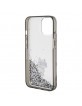 Karl Lagerfeld iPhone 15 Hülle Case Cover Glitter Choupette Silber