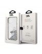 Karl Lagerfeld iPhone 15 Case Cover Glitter Choupette Silver