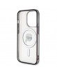 Karl Lagerfeld iPhone 15 Pro Max Case MagSafe Karl Head Transparent