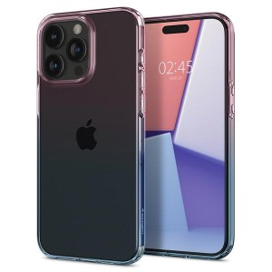 Spigen iPhone 15 Pro Hülle Case Cover Liquid Crystal Gradation Rosa Pink