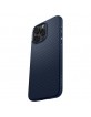 Spigen iPhone 15 Pro Hülle Case Cover Liquid Air Matt Blau