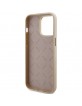 Guess iPhone 15 Pro Max Case Cover Glitter Glossy Script Gold