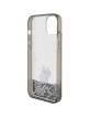 Karl Lagerfeld iPhone 15 Plus Case Glitter Choupette Silver