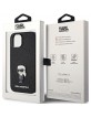 Karl Lagerfeld iPhone 15 Case Cover Glitter Ikonik Black