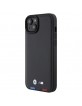 BMW iPhone 15 Plus Case Cover M Power Tricolor Black