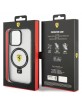 Ferrari iPhone 15 Pro Case Magsafe Ring Stand Holder Transparent