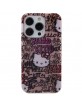 Hello Kitty iPhone 13 Pro Case Cover Tags Graffiti Pink