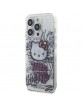 Hello Kitty iPhone 13 Pro Max Case Cover Kitty On Bricks Graffiti White