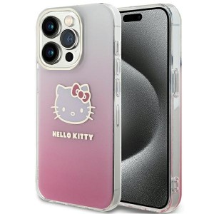 Hello Kitty iPhone 14 Pro Hülle Case Cover Electrop Kitty Kopf Rosa Pink