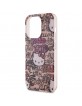 Hello Kitty iPhone 15 Pro Case Cover Tags Graffiti Pink
