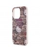 Hello Kitty iPhone 15 Pro Hülle Case Cover Tags Graffiti Rosa Pink