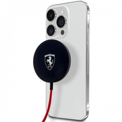 Ferrari MagSafe 15W induction charger Qi USB C Black