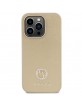 Guess iPhone 15 Pro Case Cover Rhinestone 4G Diamond Gold