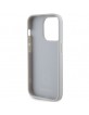 Guess iPhone 15 Pro Max Case Cover Rhinestone 4G Diamond Silver