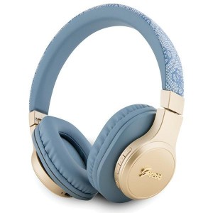 Guess Bluetooth On Ear Headphones 4G Script Blue