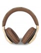 Guess Bluetooth On Ear Headphones 4G Script Brown