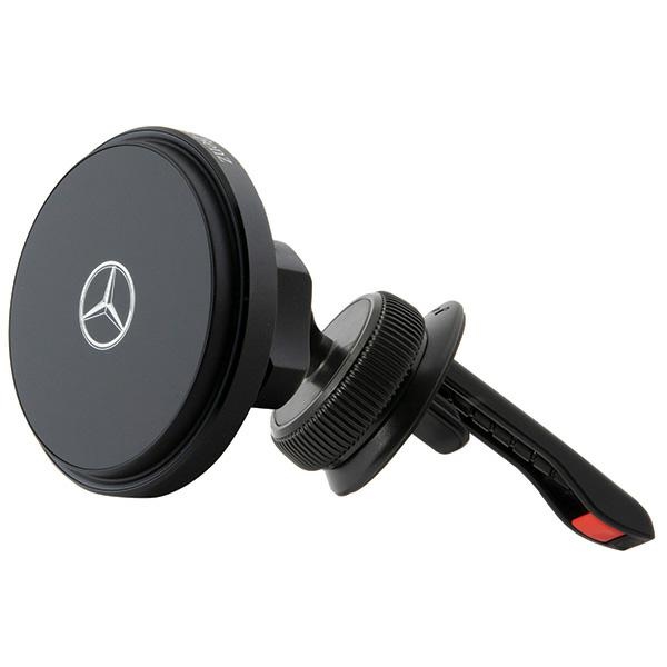 Mercedes MagSafe KFZ Autohalterung Silver Stars 15W Schwarz: PDA-Punkt