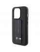 BMW iPhone 15 Pro Max Case Cover Loop Grip Stand Black