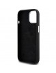 BMW iPhone 15 Plus Case Cover MagSafe Silicone Signature Black