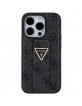 Guess iPhone 15 Pro Case Grip Stand Rhinestone Diamond Black