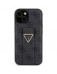 Guess iPhone 15 Case Grip Stand Rhinestone Diamond Black