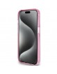 Guess iPhone 15 Pro Max Case Cover Ring Stand MagSafe Pink