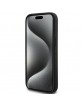 Karl Lagerfeld iPhone 15 Case Cover Silicone Signature Black