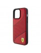 Ferrari iPhone 15 Pro Hülle Case Perforated Waves Rot