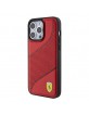 Ferrari iPhone 15 Pro Max Hülle Case Perforated Waves Rot