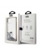 Karl Lagerfeld iPhone 11 Case Cover Glitter Choupette Body Silver