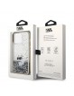 Karl Lagerfeld iPhone 13 Pro Max Case Cover Glitter Choupette Body Silver