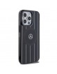Mercedes iPhone 15 Pro Case MagSafe Crossed Lines Black