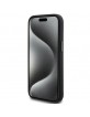 AMG Mercedes iPhone 15 Plus Case MagSafe Rhombuses Black