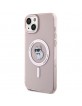 Karl Lagerfeld iPhone 15 Plus Hülle Case Cover Choupette Magsafe Rosa