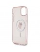 Karl Lagerfeld iPhone 15 Plus Case Cover Choupette Magsafe Pink