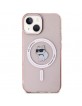 Karl Lagerfeld iPhone 15 Hülle Case Cover Choupette Magsafe Rosa