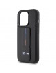 BMW iPhone 15 Pro Case Grip Stand M Cover Black